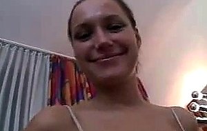 Veronica showing her nice pussy and blowjob