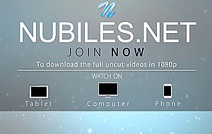 College teen gets a gooey creampie