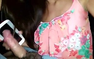 Hot teen chick pov sucking and fucking