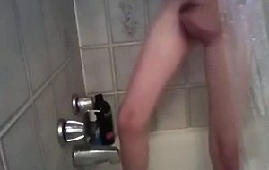 Skinny hairy teen bates and showers