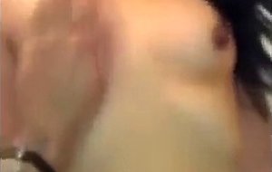 Amateur fucks in the bathroom