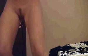 Beautiful teen loves showing off her naked body