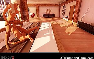 3D Futanari Lesbians Fuck and Cum!
