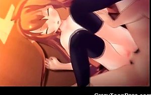 3D Hentai Ultra Small Teen Pulverized!
