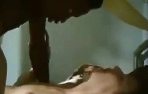 Homemade teen big black cock bj creampie bbc