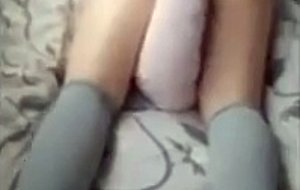 Pillow humping teen