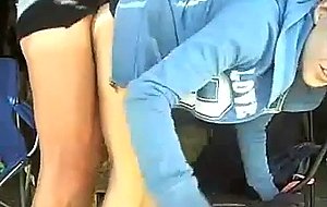 Amateur couple fucking in the barn