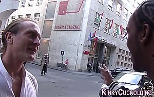 Femdom cuckolder spermed