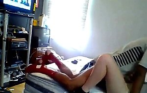 Nervous white teen takes her first bbc