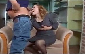 Granny Sucks Fucks And Gets Cum