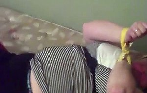 Courtney bed tied