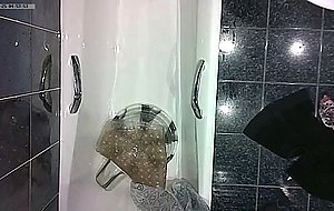 Wife naked and shower