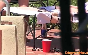 Latina girlnextdoor spooned and facialized