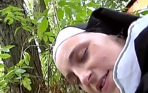 horny nun picked up from street