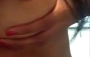 Stunning young latina unveils her body and masturbates