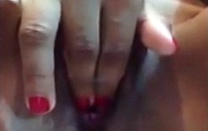 Stunning young latina unveils her body and masturbates
