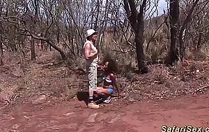 threesome safari sex orgy