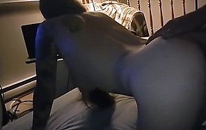 Young stallion eats and fucks her vagina