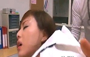 Akiho yoshizawa sucks two big cocks and gets a rear fuck 4 by myjpnurse