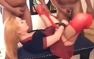 Bound&bred by blacks. intense interracial creampie gangbang. porno videos