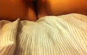 Daddys little slut plays with pussy