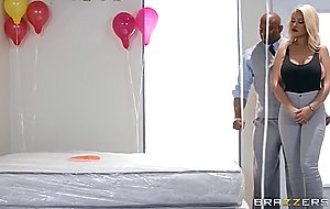 Bridgette b gets her big boobs worshipped by prince yahshua