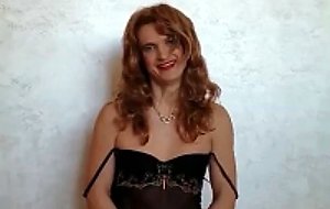 Sexy crossdresser solo