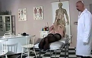 Three nasty babes come to the doctor for an exam but get to suck cock and fuck 3 by bizarrevid