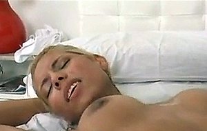 Blonde tarnny boobs cummed