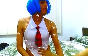 Handjob for alondra