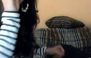 Amateur teen fucks for the webcam 