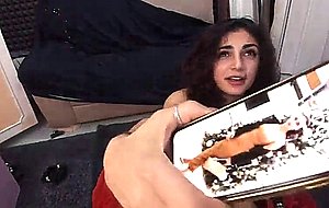 Sexy italian girl dancing and cumming again