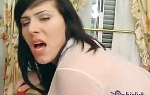 Tranny gets fucked & cim