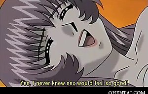 Virgin hentai teen gets trapped and fucked intense