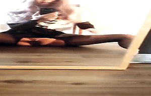 Asian shemale masturbation