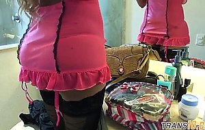 Lingerie ts beauty filmed behind the scenes | motherless