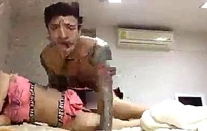 Famous thai actor fuck his gf rough