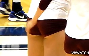 College volleyball ass close up, real, and perfect 