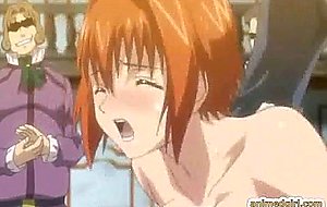 Two busty shemales hentai intense poking from behind