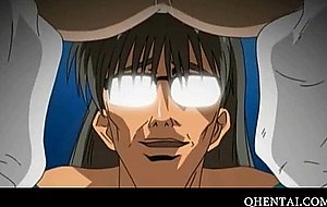 Anime nurse fucked with massive vibrator