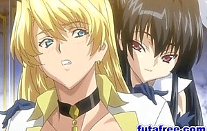 Futagirl gets anal fucked by other futagirl