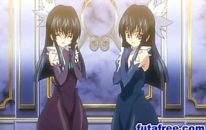 Futagirl gets anal fucked by other futagirl