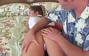 College coed gets a good intense hammering while on a break