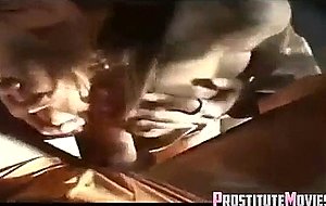 Hot wife deep sucks a thick cock