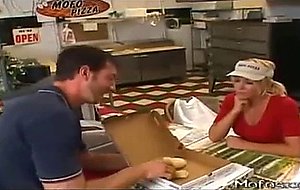 Britney Angel is left to manage Mofos Pizza by herself. ...