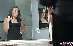 Alex tastes her stepmoms mature pussy 