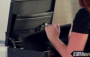 Busty babe fingering young beauty 