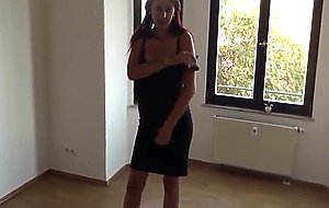 Big tit chick fucks in bathtub 