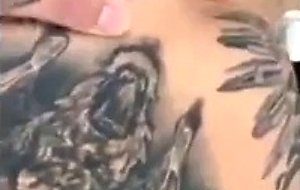 Big tits blonde play 