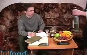Russian sweet mature gets fucked